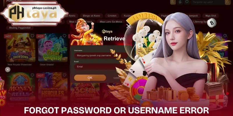 login-phtaya-username-password-error